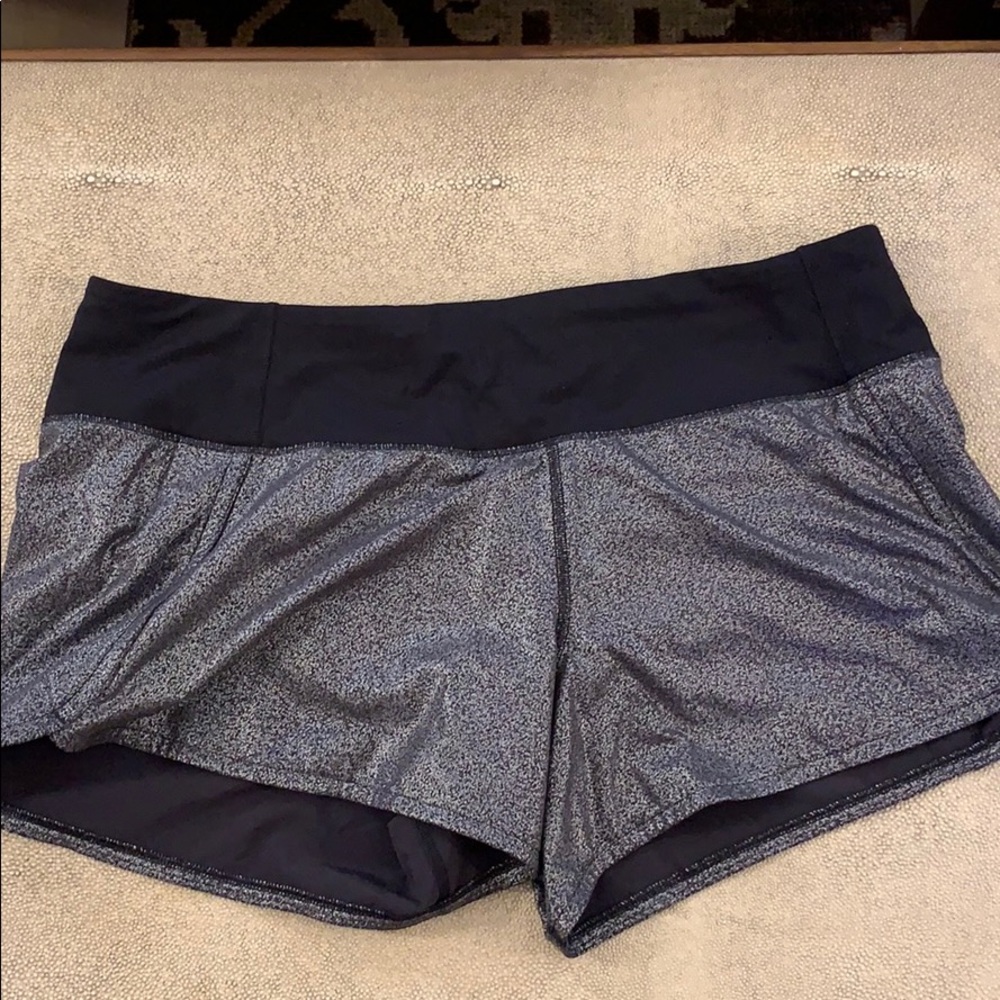 RARE sparkly lululemon run times short